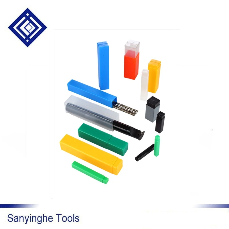 300 pcs/lots  Square telescopic packaging box drill bits/horder/file tools packing box (Inner diameter 35-75mm)