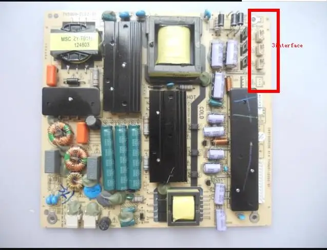 Connexion TV5001-ZC02-01 0094004860 avec alimentation électrique pour carte vidéo LE55A910 T-CON