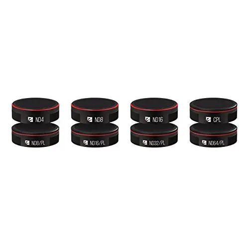 Freewell All Day-8Pack ND4, ND8, ND16, CPL, ND8/PL, ND16/PL, ND32/PL, ND64/PL Camera Lens Filters Compatible with Mavic Air