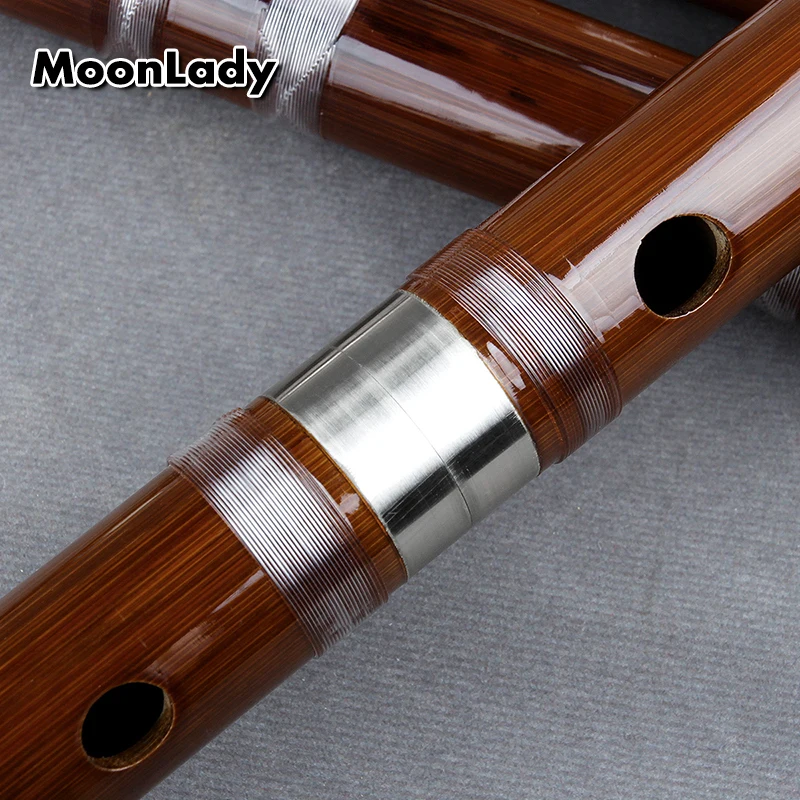 New Arrival Chinese Traditional Handmade Bamboo Two-section Flute Dizi Traditional Flauta Wood For Beginners and Music Lovers