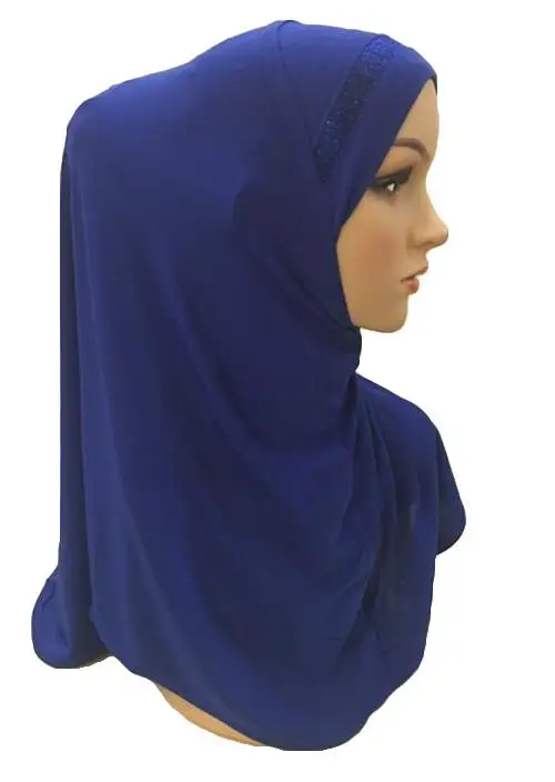 Arabo vestito di Un Pezzo Donne Musulmane Amira Hijab Sciarpa Foulard Wrap Copertura Completa Islamico Scialle Turbante Khimar Arabo Copricapi Ramadan Caps