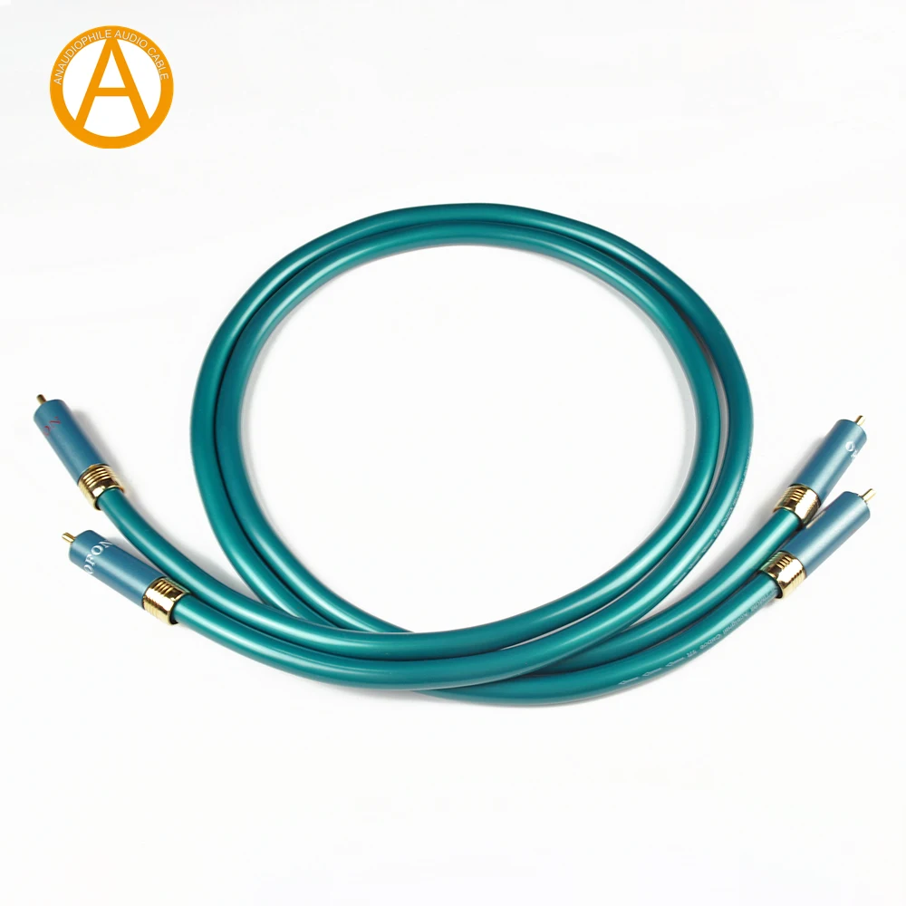 Hifi ORTOFONN RCA Cable Solder Shielding 8NX OCC Interconnect Audio Cable For Preamp Amplifier CD DAC