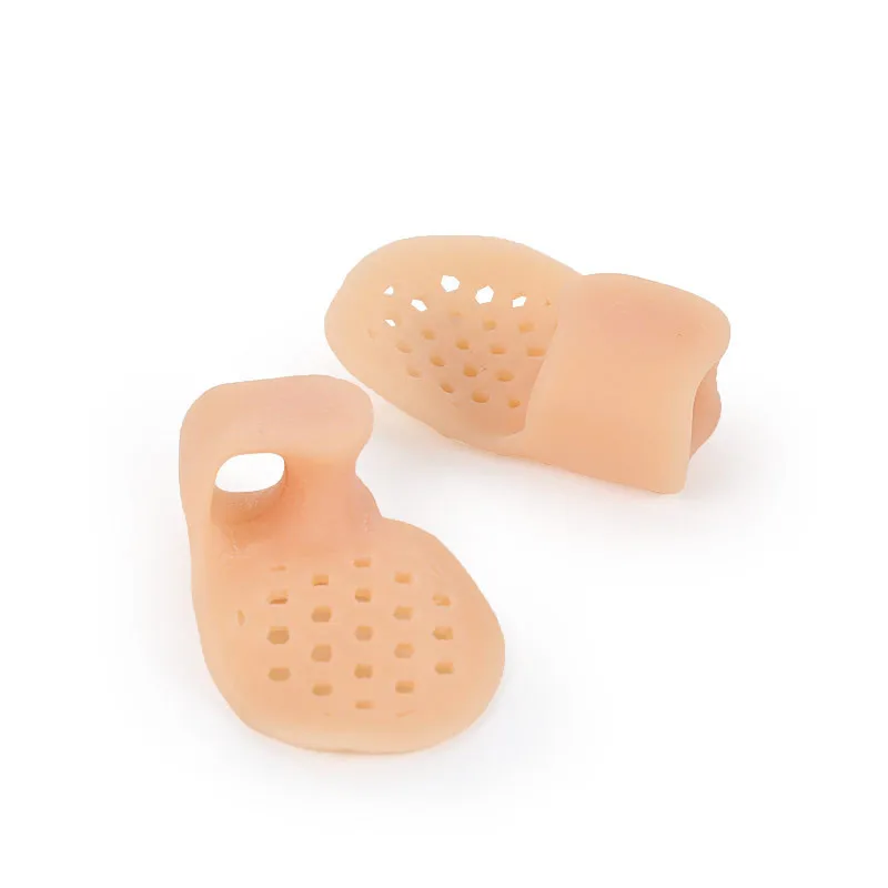 Neue 1 Paar Resuable Silikon Fuß Finger Toe Separator Kleine Zehe Daumen Valgus Schutz Bunion Teller Wache Füße Pflege Werkzeuge