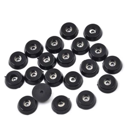 DAYFULI 20pcs Black Rubber Table Chair Furniture Feet Leg Pads Tile Floor Protectors feet Wholesale