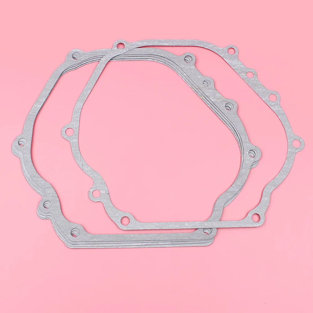 5pcs/lot Crankcase Crank Case Cover Gasket For Honda GX390 GX340 13HP 11HP GX 390 340 Lawn Mower Engine Motor Part