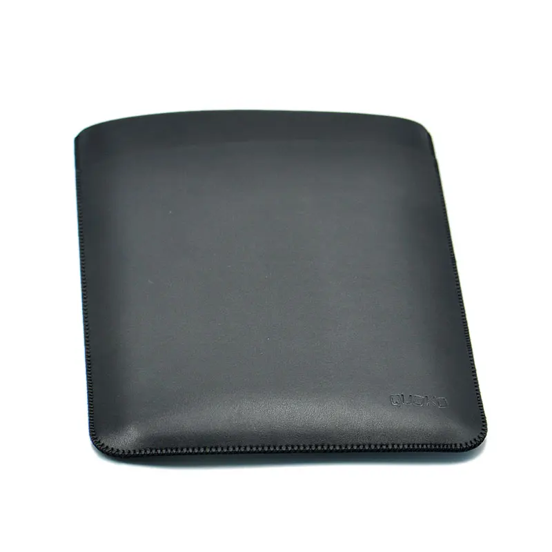 Laptop bag case Microfiber Leather Sleeve for Apple iPad 9.7 iPad mini iPad Pro 10.5 12.9 Dual Pocket with Exterior Mouse Pad