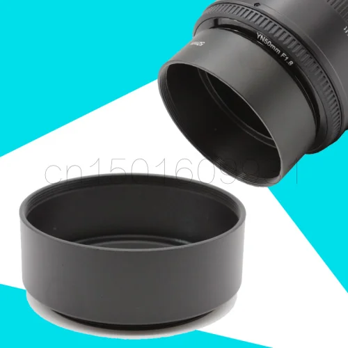 

48mm standard screw in mount Metal Lens Hood cover for 48MM lens filter camera