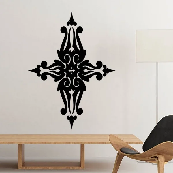 

Religion Christianity Belief Church Holy Cross Gothic Removable Wall Sticker Mural DIY Wallpaper for Room Decal