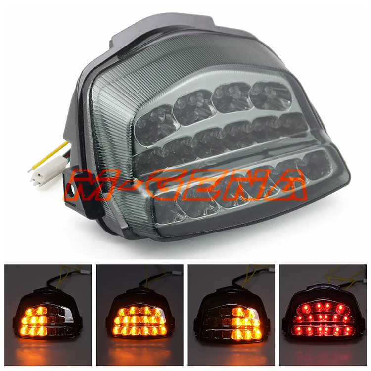 

Motorcycle LED Rear Turn Signal Tail Stop Light Lamps Integrated For CBR1000RR CBR1000 2008-2009-2010-2011-2012-2013