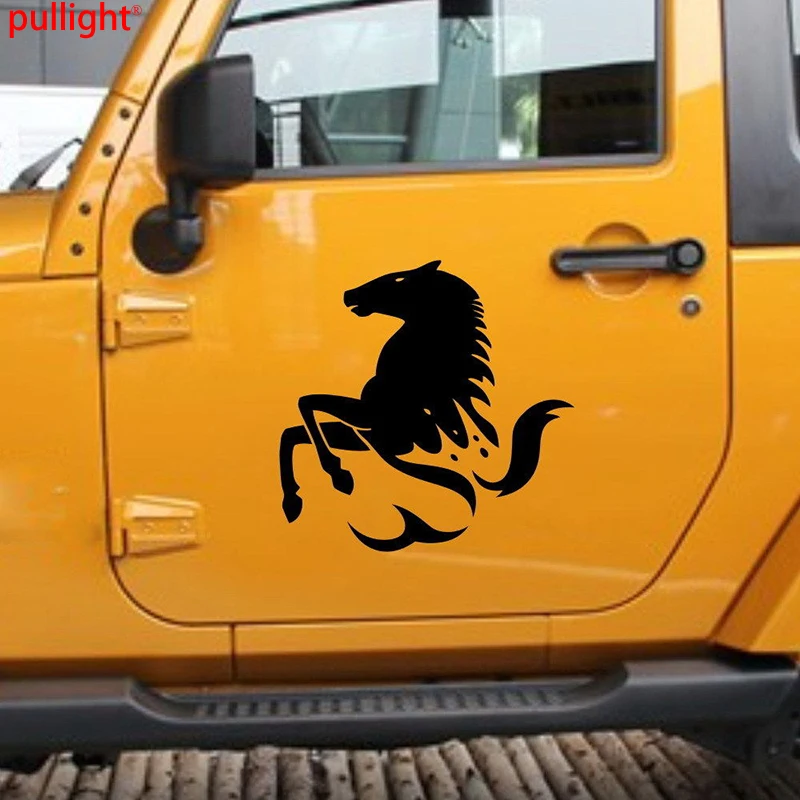 

1 pair Car Horse Running Animal Door Decal Vinyl Side sticker
