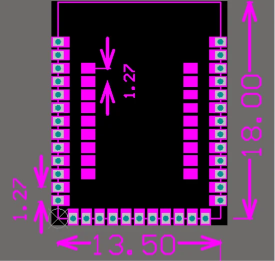 NRF52840 بلوتوث 5.0/4.2 وحدة/شبكة شبكة بليه الذكية/صغيرة الحجم منخفضة الطاقة المشروع