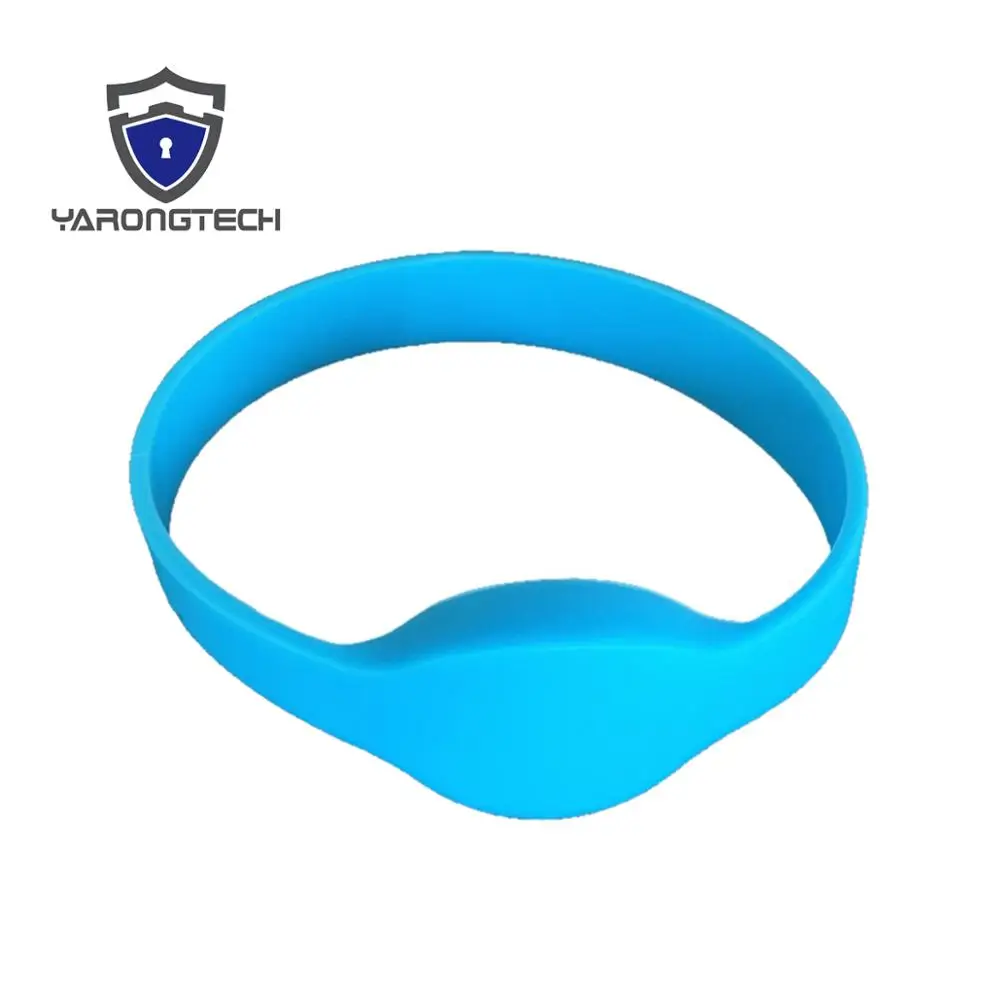 

DHL Free shipping 40PCS 13.56MHZ ISO 14443A 1K smart Silicone rfid wristband