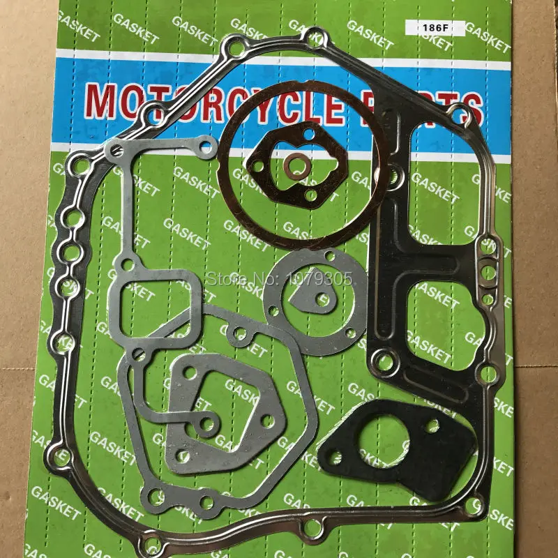 FULL GASKET SET FOR CHINESE 186F 9HP 4 STROKE DIESEL 5KW GENERATOR BASE GASKET REPLACEMENT PARTS