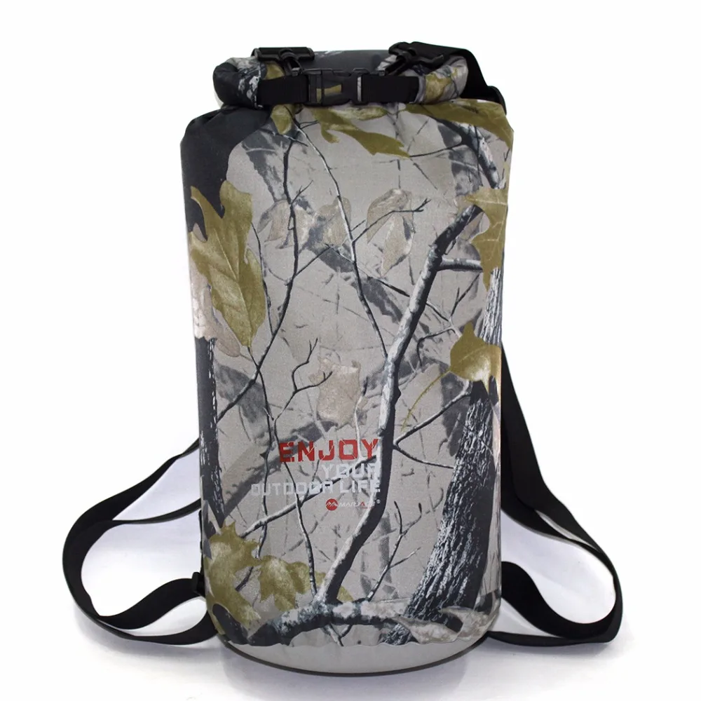 

Camouflage 20L Sports Ocean Swimming Water Proof Backpack Bag For Outdoor PVC Waterproof Dry Pool Impermeable Bag Backpack