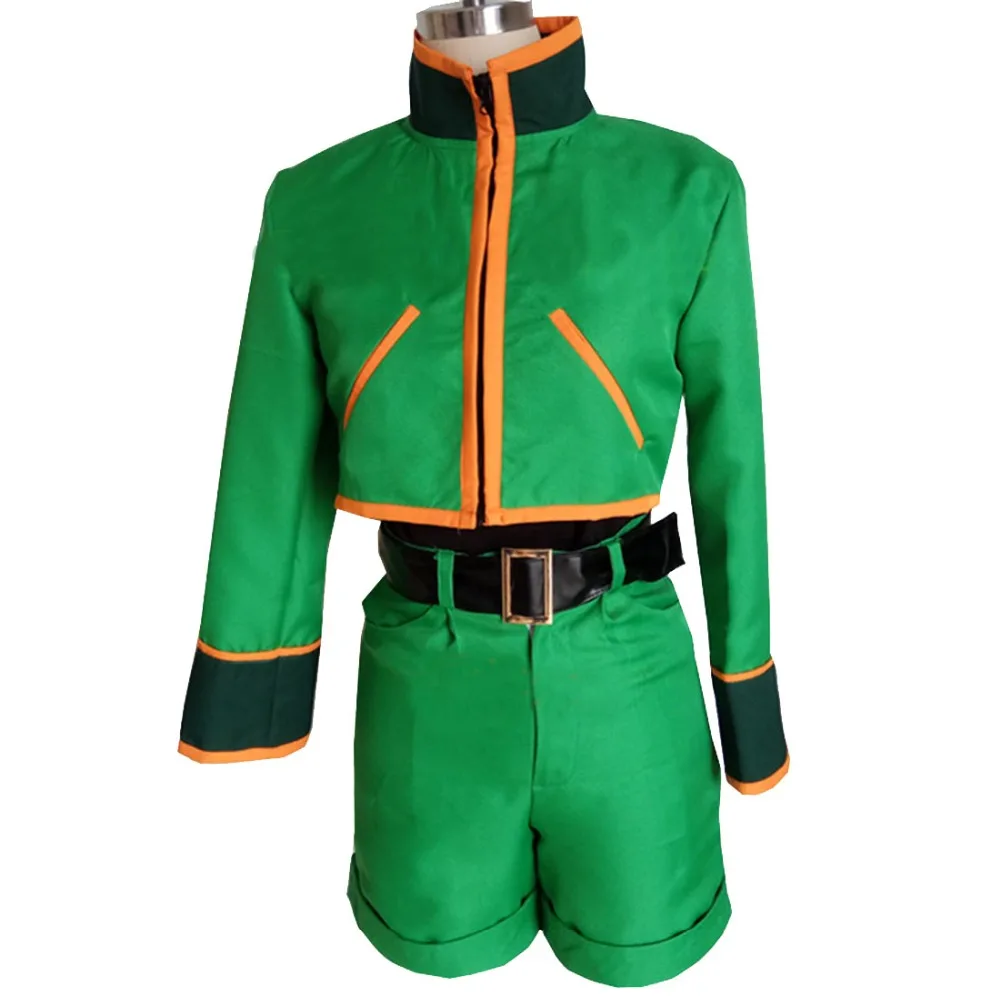 2024 Cosplay Costume Gon Freecss Custom-made Halloween Christmas Party Uniform With Shoes Cover