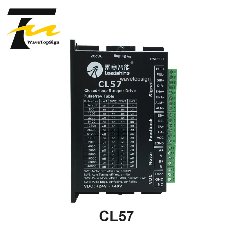 Leadshine CL Series Close Loop Stepper Motor Driver 2Phase CL42 CL57 CL57B Match with 42/57CME Series Motor