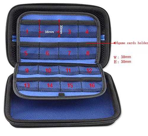 2.5 بوصة SSD HDD الملحقات الرقمية مربع السفر حقيبة التخزين ل جديد 3DS XL/ثلاثية الأبعاد لعبة لاعب لوحات المفاتيح HDD قوة البنك