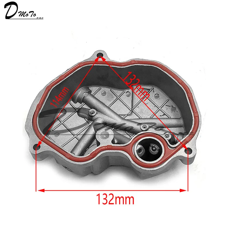 Oil Cooler Radiator and Engine Head Connection Cover For Refit Dirt Pit Bike Motorcycle High Performance Engine Parts