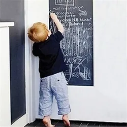 Removable Large Chalkboard Writing board Wall hanging Board for Children Gift for Kids Blackboard + 5 Chalks