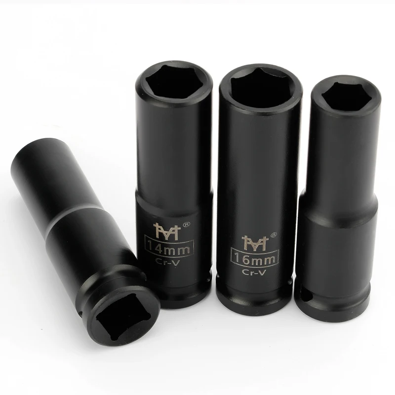 Imagem -06 - Polegada Unidade de Impacto Profundo Soquetes de ar Métrica Pneumática Cabeça Chave de Soquete 1038 mm Padrão Durável Ferramentas de Reparo do Caminhão do Carro Auto 1