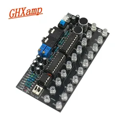 GHXAMP LM3915 двухканальный 10 индикаторов уровня звука, MP3, ПК, телефона, динамик музыкального спектра с голосовой активацией