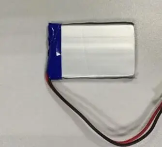 503450 bateria de polímero de lítio 3.7v acabada com tratamento especial (linha terminal) 900 ma