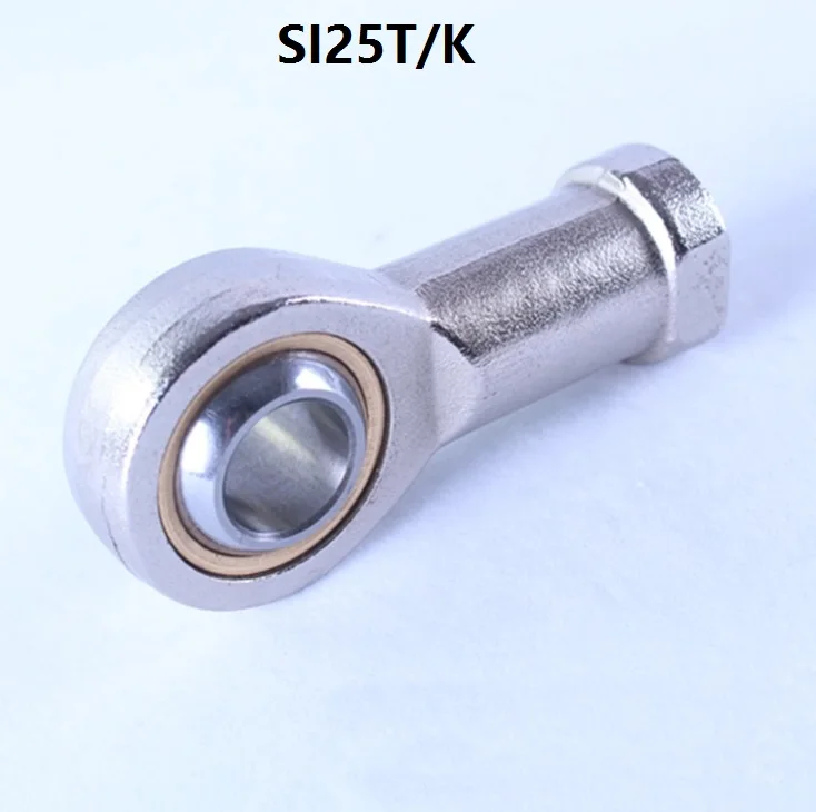 10pcs/lot SI25T/K SI25TK 25mm rod ends plain bearing rod end joint bearings PHSA25