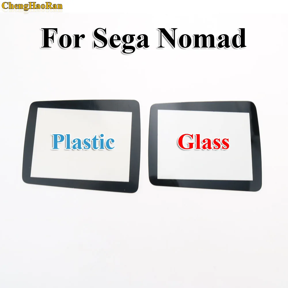 High quality Plastic Glass Screen Protector Cover Lens replacement film for Sega Nomad handheld game player console