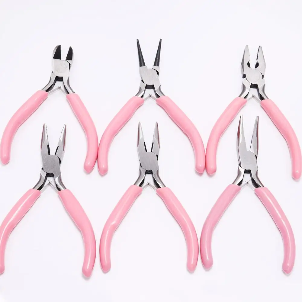 Multifunctional Hand Tools Jewelry Pliers Equipment Round Nose End Cutting Wire Pliers For Jewelry Making Handmade Accessories