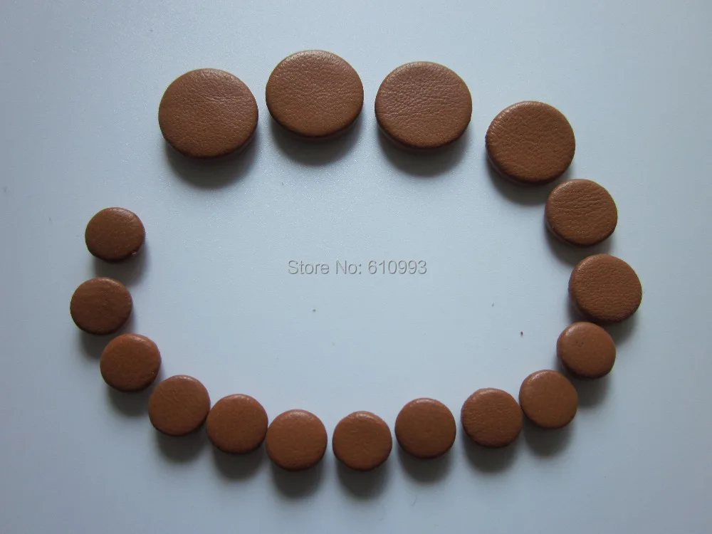 

(3 Set/Lot) 100% Woolen Felt Brown Leather Bb BUFFET Type Clarinet Pads in Clarinet