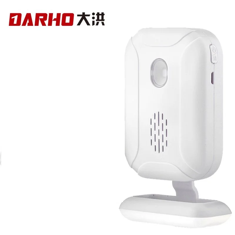 Darho Accessories For Shop Store Home Security Welcome Chime Wireless Infrared IR Motion Door bell Alarm Entry Doorbell Sensor