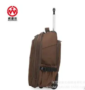 wheeled Rolling Backpacks Travel trolley Rolling bags Men Nylon Travel trolley Luggagebag  Business luggage suitcase on wheels