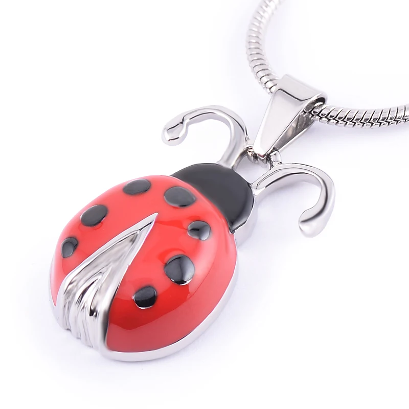 

CMJ8285 Pet/Human Cremation Urn Beautiful Red Color Design Animal Urn Memorial Jewelry Pendant Necklace For Boys Girls