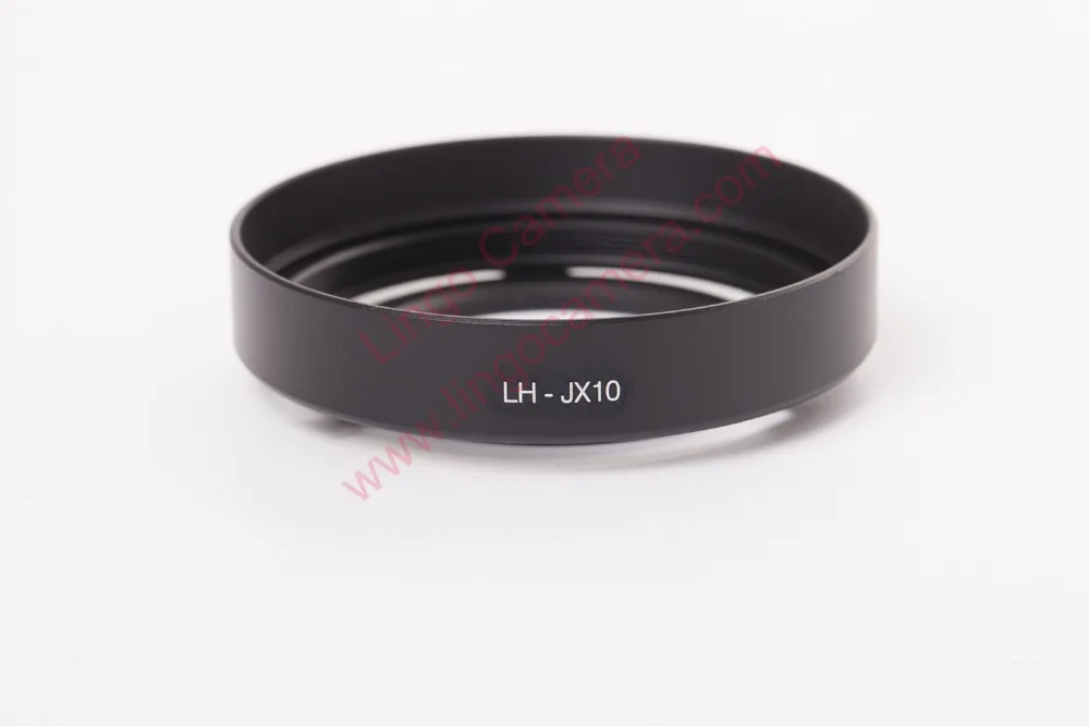 NEW Metal Vented Lens Hood for Fuji X10 Black