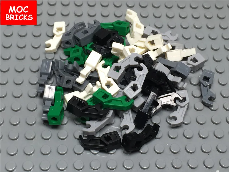 10pcs/lot MOC Bricks Body part Arm Mechanical Thick Support fit with 98313 Building Blocks Toys gifts