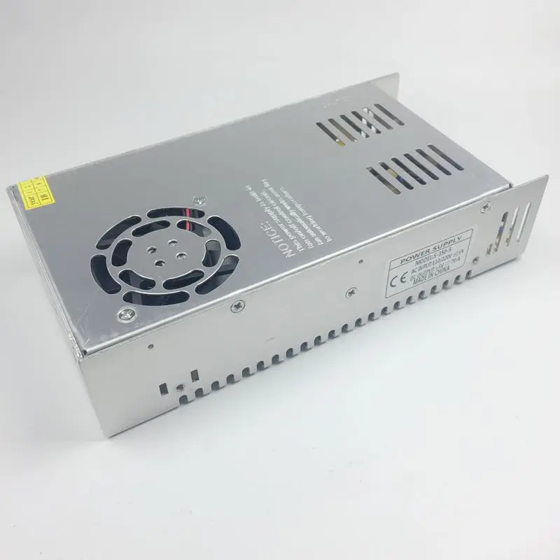 5V 70A 350W Switching Power Supply Driver for 5V WS2812B WS2801 LED Strip Light AC 110-240V Input to DC 5V 10PCS DHL UPS