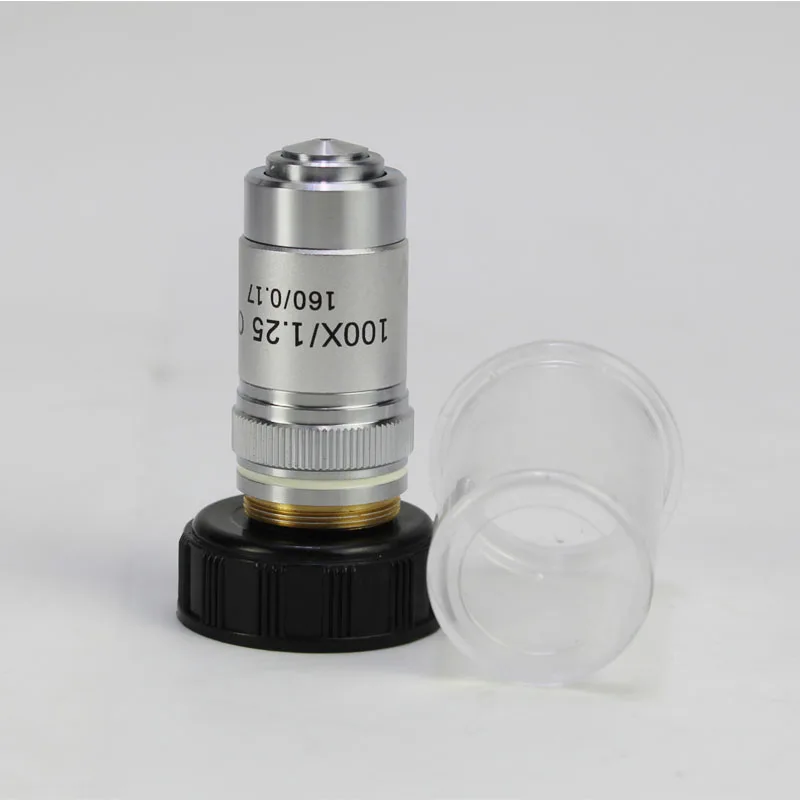 High Quality Microscope Objective 4X 10X 20X 40X 60X 100X Biological Microscope Objectives Lens Achromatic lens Accessories