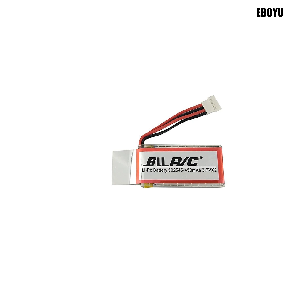 3pcs 7.4V 450mah Lipo Battery+ 1 to 6 Balance Charger for Udi U818A WIFI FPV U845 U919 U919A U945A WiFi RC Quadcopter Drone