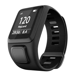 Kwaliteit Siliconen Horloge Band Voor Tomtom Vervanging Polshorloge Band Voor Tomtom Runer 2 3 Spark 3 Sport Horloge Voor mannen Vrouwen