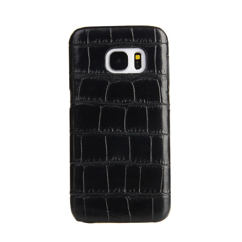 

150 pcs Wholesale Business Classic Crocodile Pattern Leather Phone Case for Samsung s7 edge Ultra Thin Phone Cover for Samsung