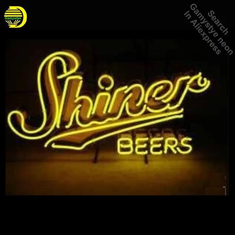 

Neon Signs for SHIN Beers Neon Light Sign Handcrafted Indoor Arcade Neon Bulb Lamps Real Glass Tube Decorate Room dropshipping