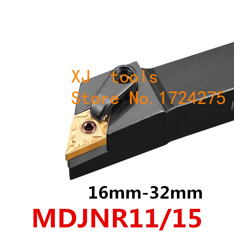 Angle 93 MDJNR1616H11 MDJNR2020K11 MDJNR2525M11 MDJNR2020K15 MDJNR2525M15 MDJNR3232P15 MDJNL the Right/Left CNC Turning tools