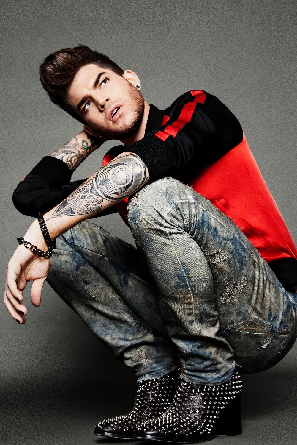 Vendita calda Personalizzato Adam Lambert Tela Poster Nuove Belle Stampe di alta qualità stile Poster da parete poster personalizzato 20x30 cm 27x40