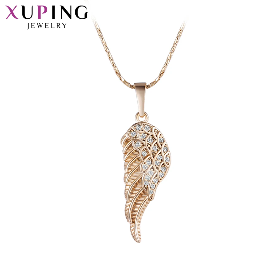 Xuping  Jewelry Fashion Temperament Wings Shape Necklace Pendant for Women Gift A00607412