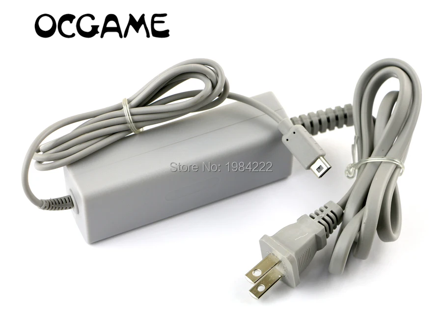 

OCGAME 1pc US Plug&EU Plug AC adapter Wall Charger Power Adapter for WII U WiiU Gamepad