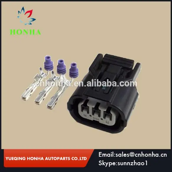 

6189-0887 6918-1833 для датчиков Honda Acura, центральный ребристый 3-контактный разъем HX 040, гнездовой разъем