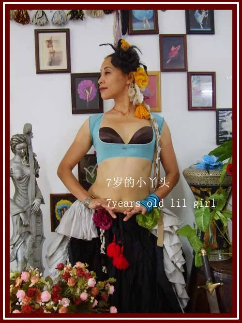 Belly Dance Top  Costume Modal YOGA Ballet  Rayon Shrug Short Sleeves