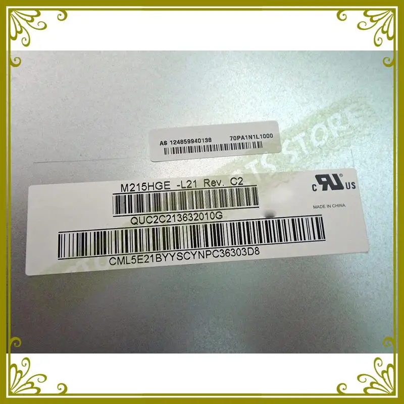 Original 21.5 Inch M215HGE-L10 L21 M215HW03 HW01 M215H3-LA1 LTM215HT03 LM215WF4 LCD Screen Display Replacement