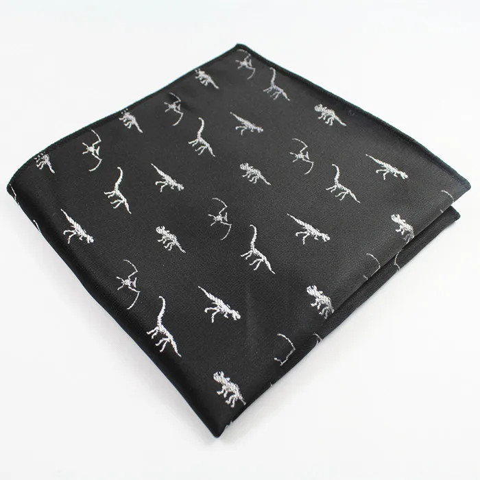 RBOCOTT Novità Animal Pocket Squares Moda uomo Fazzoletto blu 22 cm * 22 cm Hanky per accessori per abiti da festa aziendale