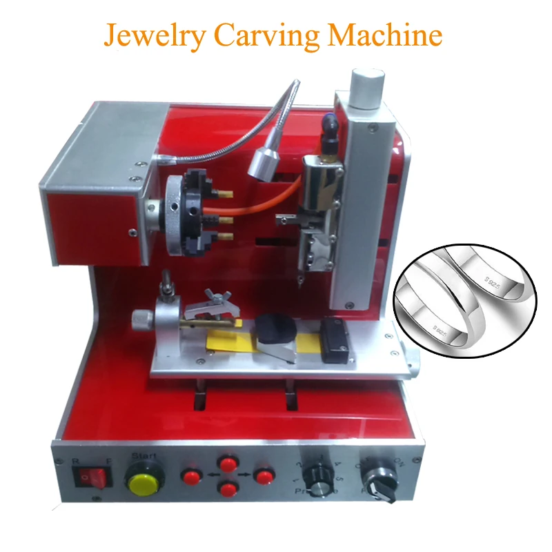 Ring Engraver Jewelry Carving Machine Engraving Machine For Ring Bracelet Inside And Outside The Ring Flat Text Carved